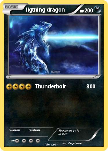Pokemon ligtning dragon