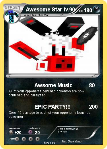 Pokemon Awesome Star lv.90