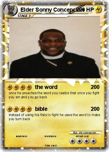 Pokemon Elder Sonny Concepcion