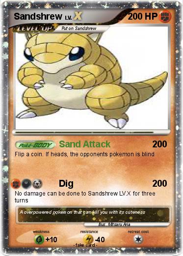 Pokemon Sandshrew