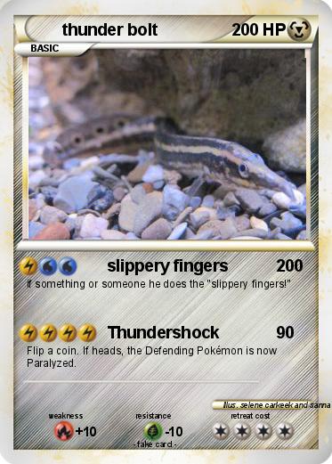 Pokemon thunder bolt