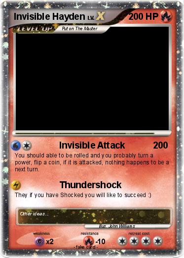 Pokemon Invisible Hayden