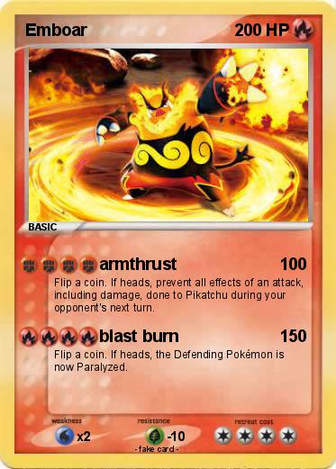Pokemon Emboar