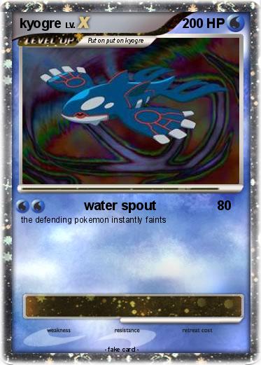 Pokemon kyogre