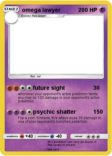 Pokemon omega lawyer