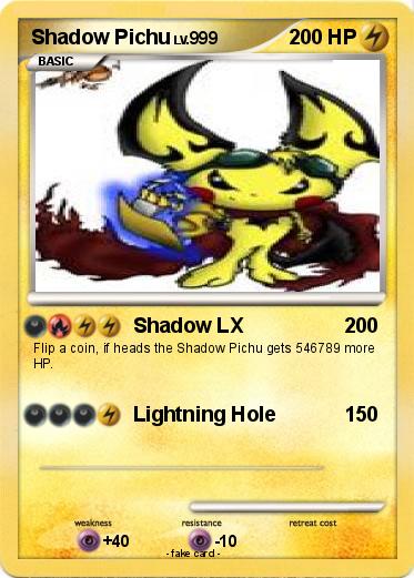 Pokemon Shadow Pichu