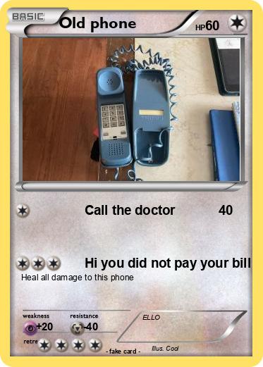 Pokemon Old phone