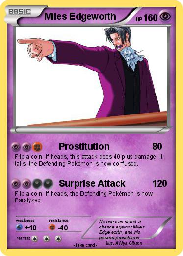 Pokemon Miles Edgeworth