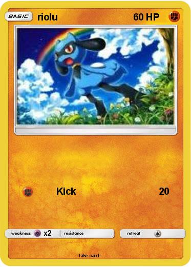 Pokemon riolu