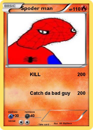 Pokemon Spoder man