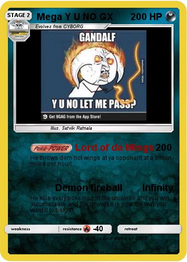 Pokemon Mega Y U NO GX