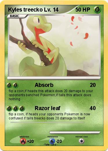 Pokemon Kyles treecko Lv. 14