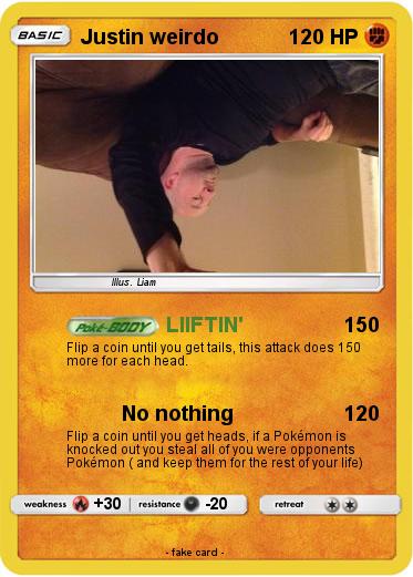 Pokemon Justin weirdo