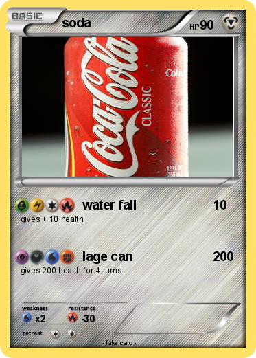 Pokemon soda