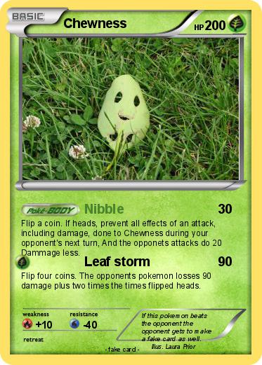 Pokemon Chewness
