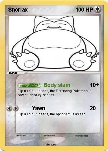 Pokemon Snorlax