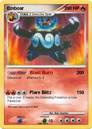 Pokemon Emboar