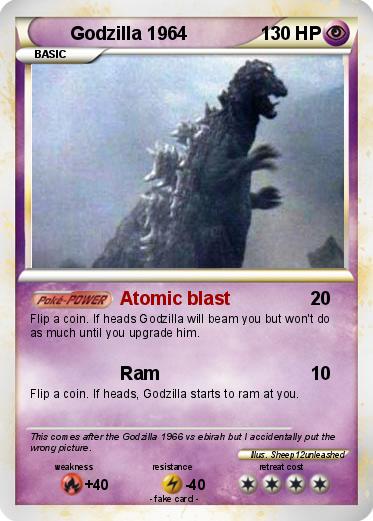 Pokemon Godzilla 1964