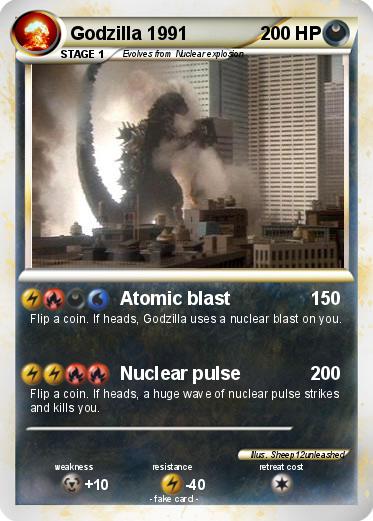 Pokemon Godzilla 1991