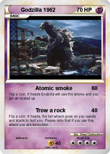 Pokemon Godzilla 1962