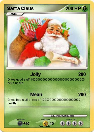 Pokemon Santa Claus