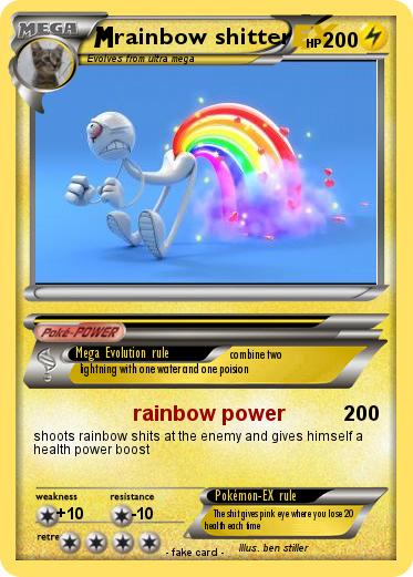 Pokemon rainbow shitter