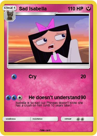 Pokemon Sad Isabella