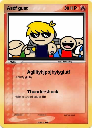 Pokemon Asdf gust