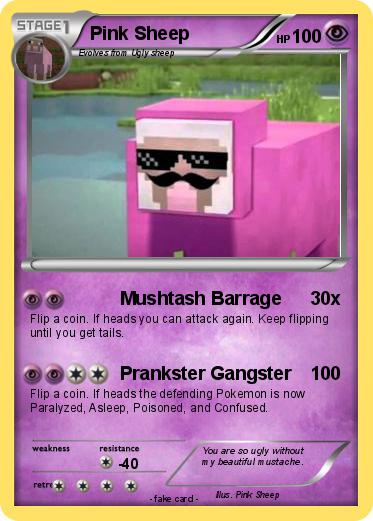 Pokemon Pink Sheep