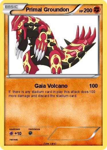 Pokemon Primal Groundon