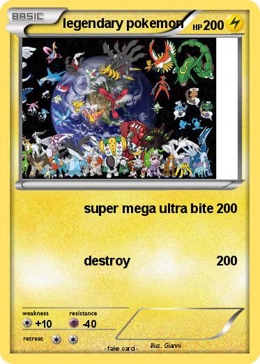 Pokemon legendary pokemon
