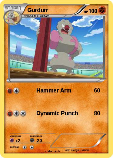 Pokemon Gurdurr