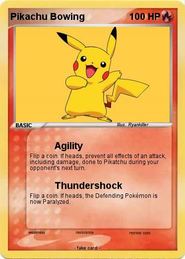 Pokemon Pikachu Bowing
