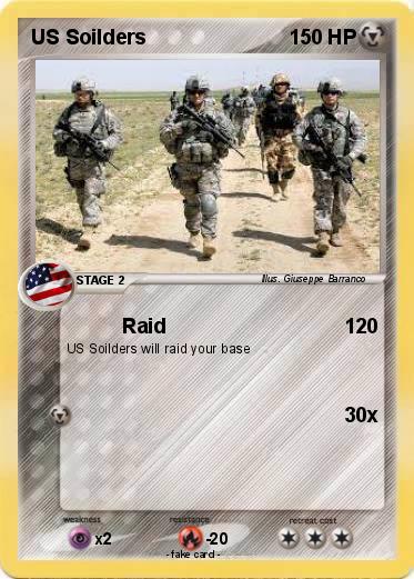 Pokemon US Soilders