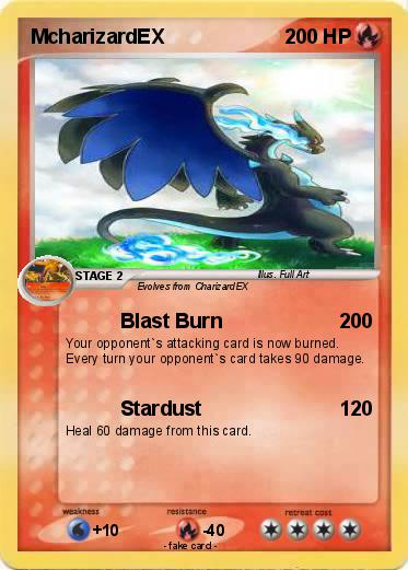 Pokemon McharizardEX