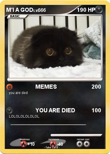Pokemon M'I A GOD