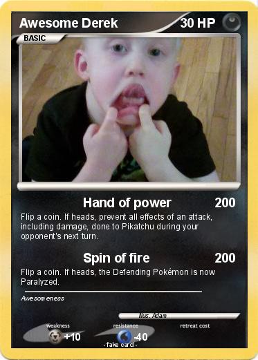 Pokemon Awesome Derek