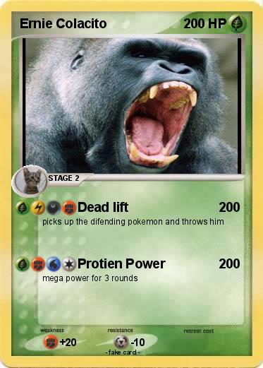 Pokemon Ernie Colacito