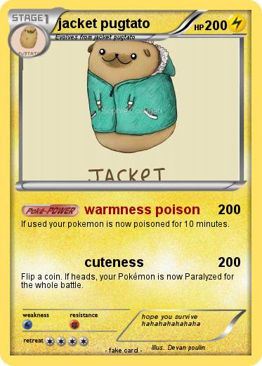 Pokemon jacket pugtato