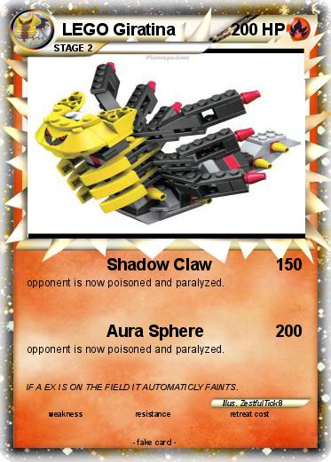 Pokemon LEGO Giratina