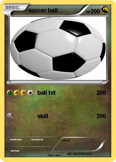 Pokemon soccer ball