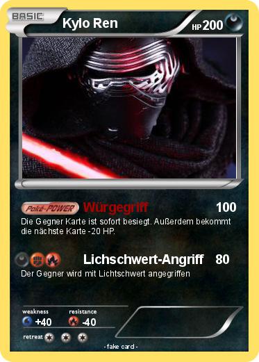 Pokemon Kylo Ren