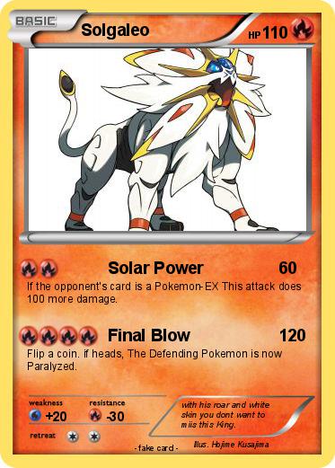 Pokemon Solgaleo