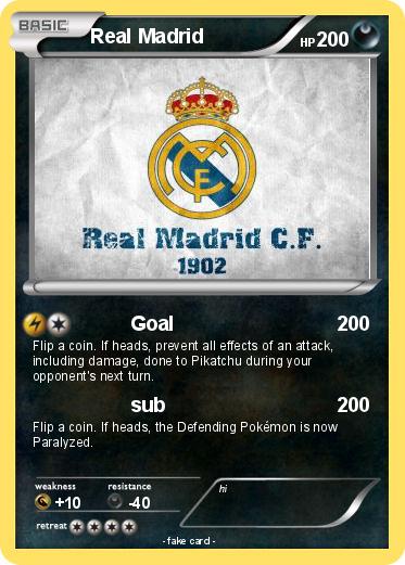 Pokemon Real Madrid