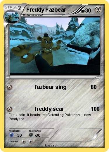 Pokemon Freddy Fazbear