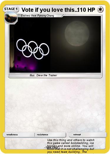 Pokemon Vote if you love this...