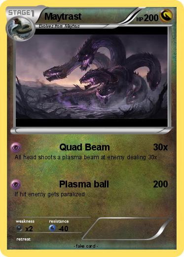 Pokemon Maytrast