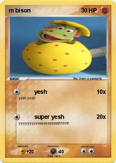 Pokemon m bison