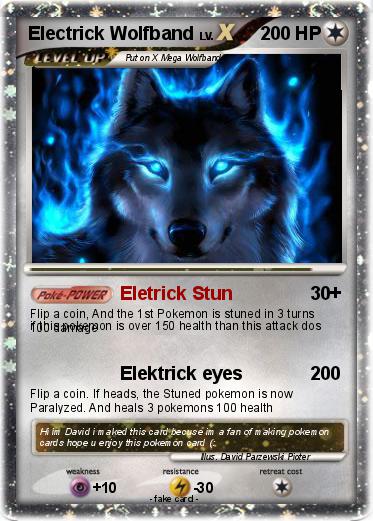 Pokemon Electrick Wolfband