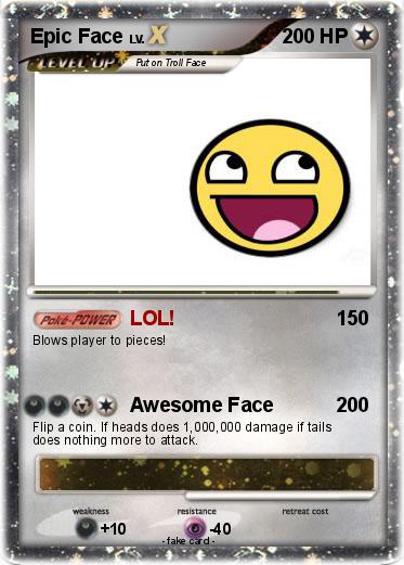 Pokemon Epic Face